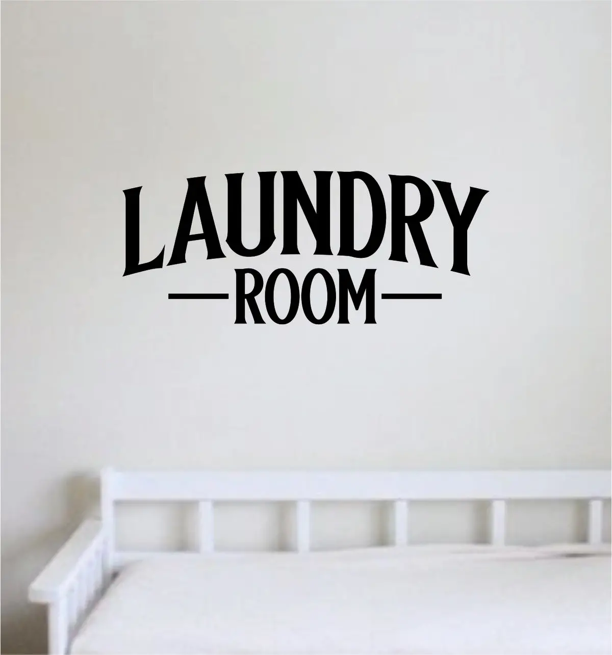 Laundry Room Decal Sticker Bedroom Room Wall Vinyl Art Home Decor Quote Family Laundry Clean Wash Clothes Cute 1