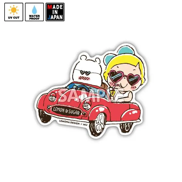 Lemon002　ステッカー　レモン＆シュガー 1