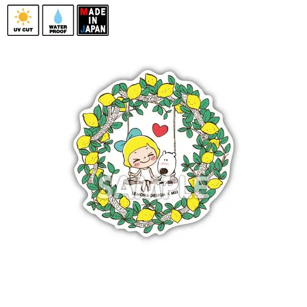 Lemon006　ステッカー　レモン＆シュガー 1