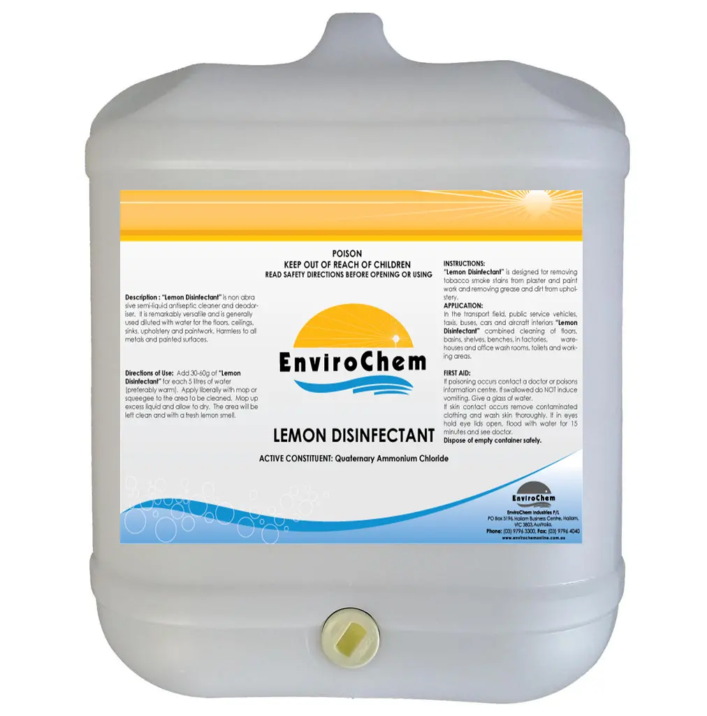 Lemon Disinfectant Hospital Grade 2