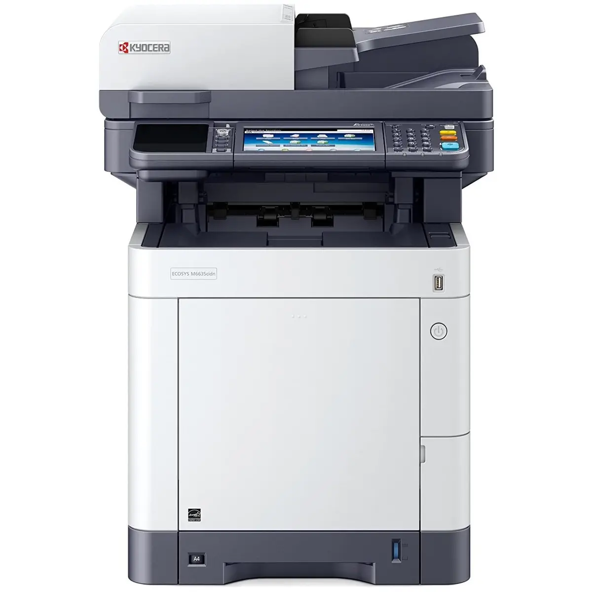 $29.95/Month Kyocera Ecosys M6235cidn Color Laser Multifunction Printer Copier Scanner Fax For Office 1