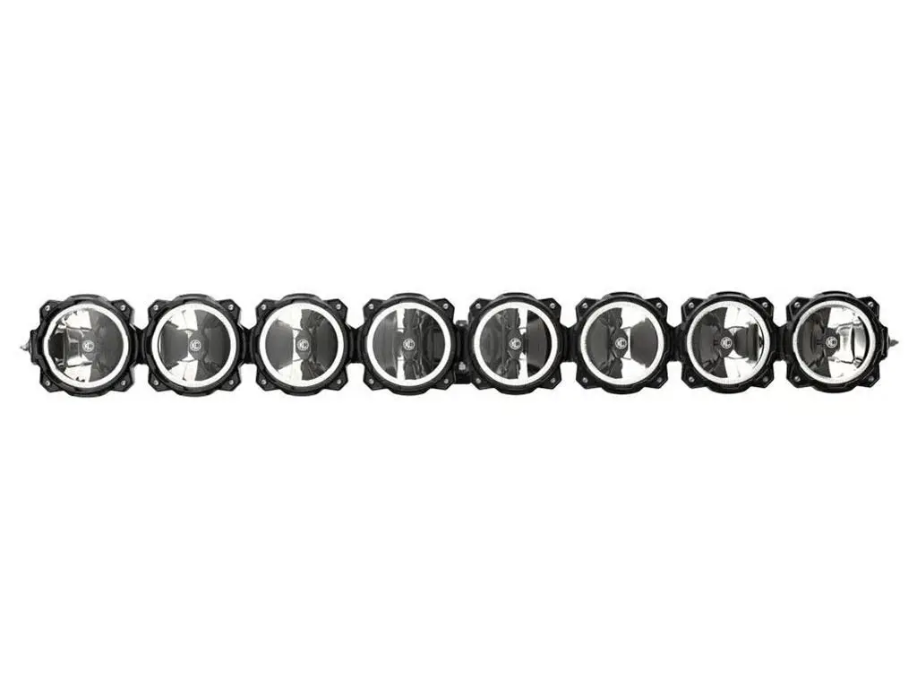 Front Runner Gravity Pro6 50" Led Light Bar – 8X6" Grd Optical Inserts, 20,064 Lumens, Combo Beam, Black Aluminum, Ip68 Rated (1Pc) 1