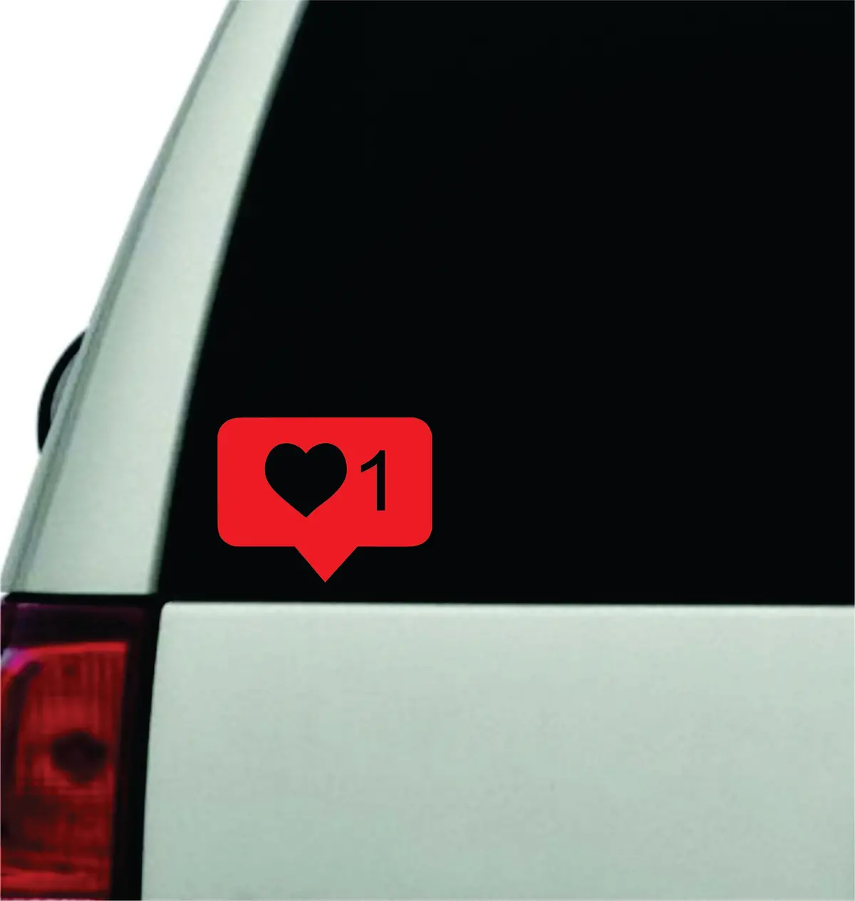 Like Notification Wall Decal Car Truck Window Windshield Jdm Sticker Vinyl Lettering Quote Drift Boy Girl Funny Sadboyz Racing Men Broken Heart Club Ig Instagram 1