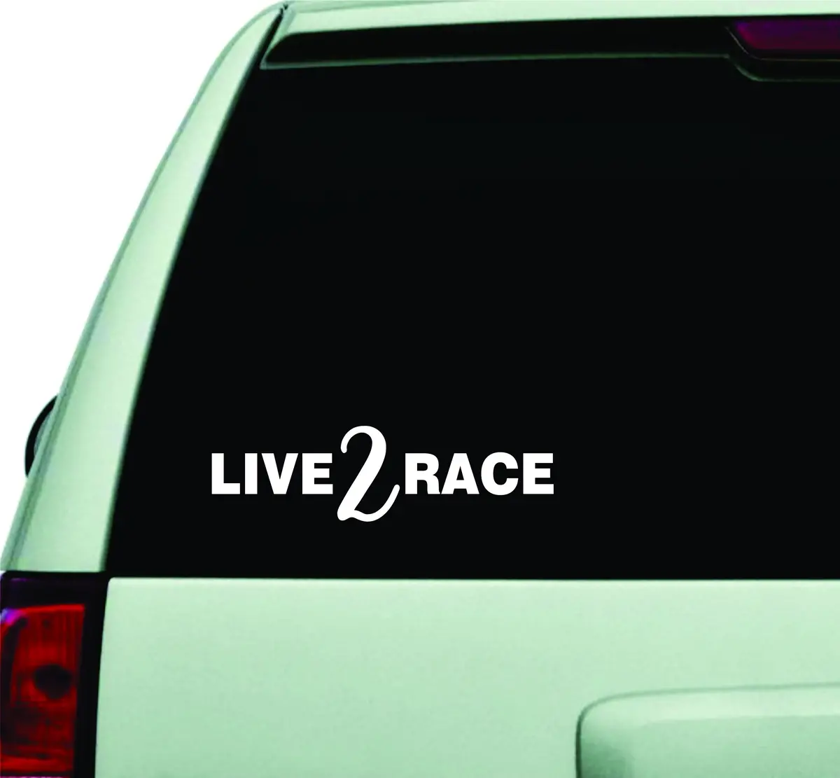 Live 2 Race Small Quote Design Sticker Vinyl Art Words Decor Car Truck Jdm Windshield Race Drift Window 1
