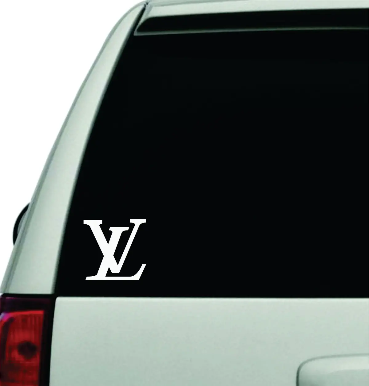 Louis Vuitton Logo Wall Decal Car Truck Window Windshield Sticker Vinyl Art Decor Teen Luxury Brand Lv Girls Designer Cute Expensive 1