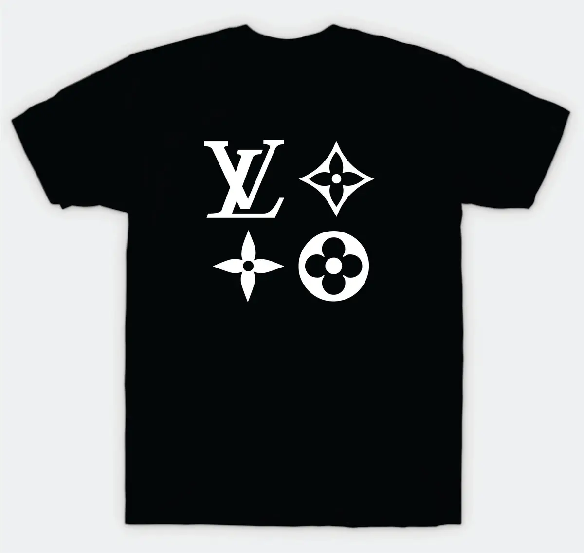 Louis Vuitton Pattern V3 Lv T-Shirt Tee Shirt Vinyl Heat Press Custom Inspirational Tshirt Quote Teen Kids Funny Girls Designer Brand Expensive Luxury 1