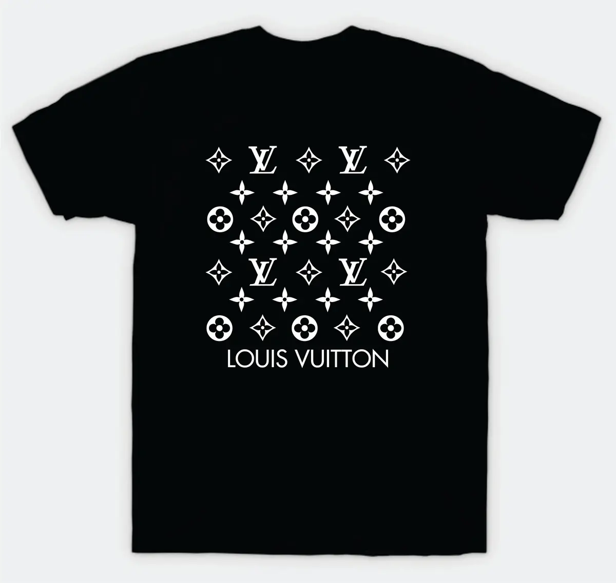 Louis Vuitton Pattern V4 Lv T-Shirt Tee Shirt Vinyl Heat Press Custom Inspirational Tshirt Quote Teen Kids Funny Girls Designer Brand Expensive Luxury 1