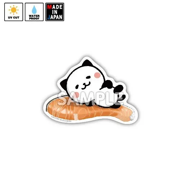Lulu010　ステッカー　パンダねこ　Lulu 1