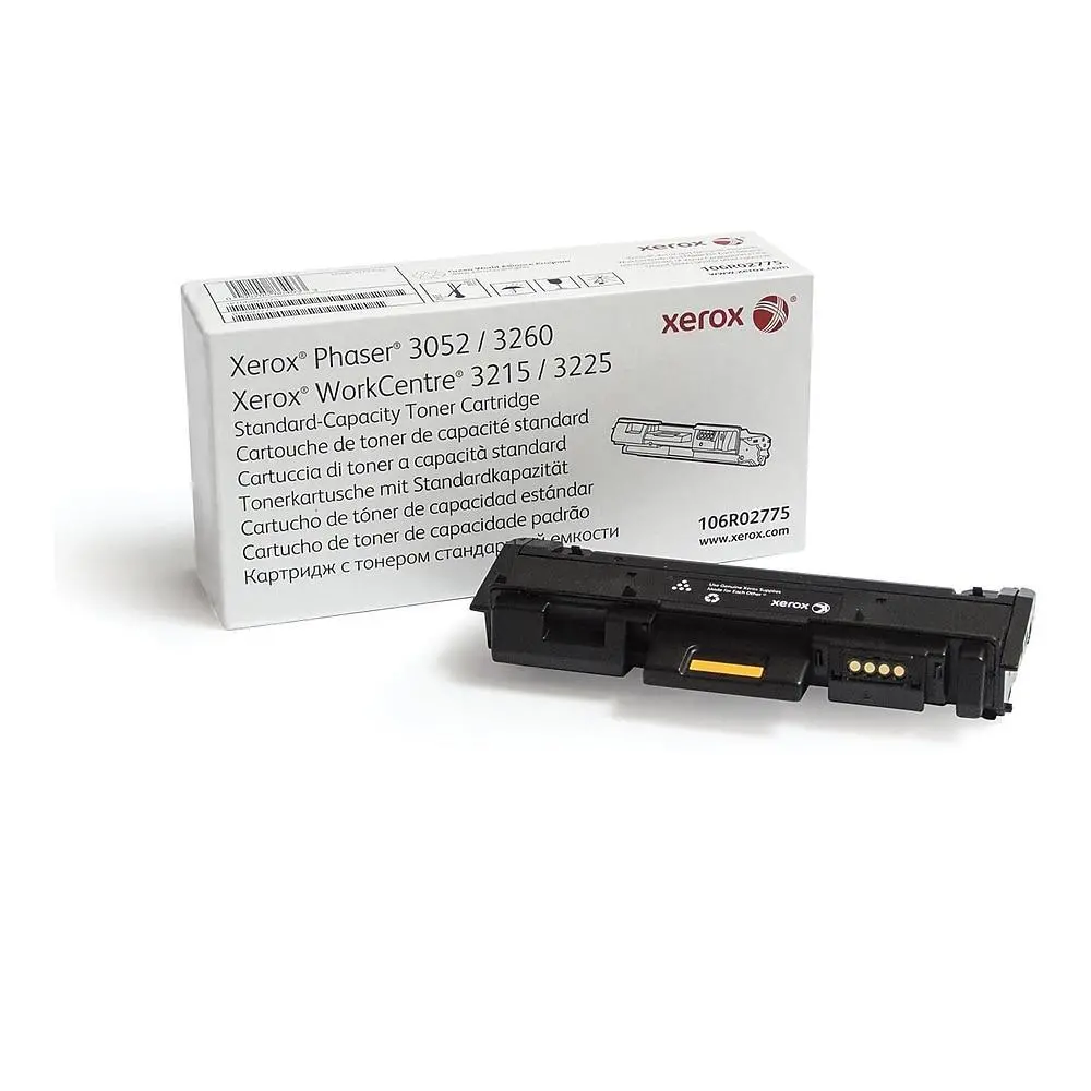 106R02775 Black, Standard Capacity Toner Cartridge, Phaser 3 1