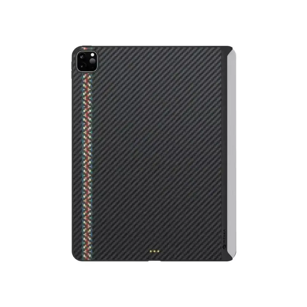 Slim, magnetic folio case designed for iPad compatibility with precise cutouts and premium materials