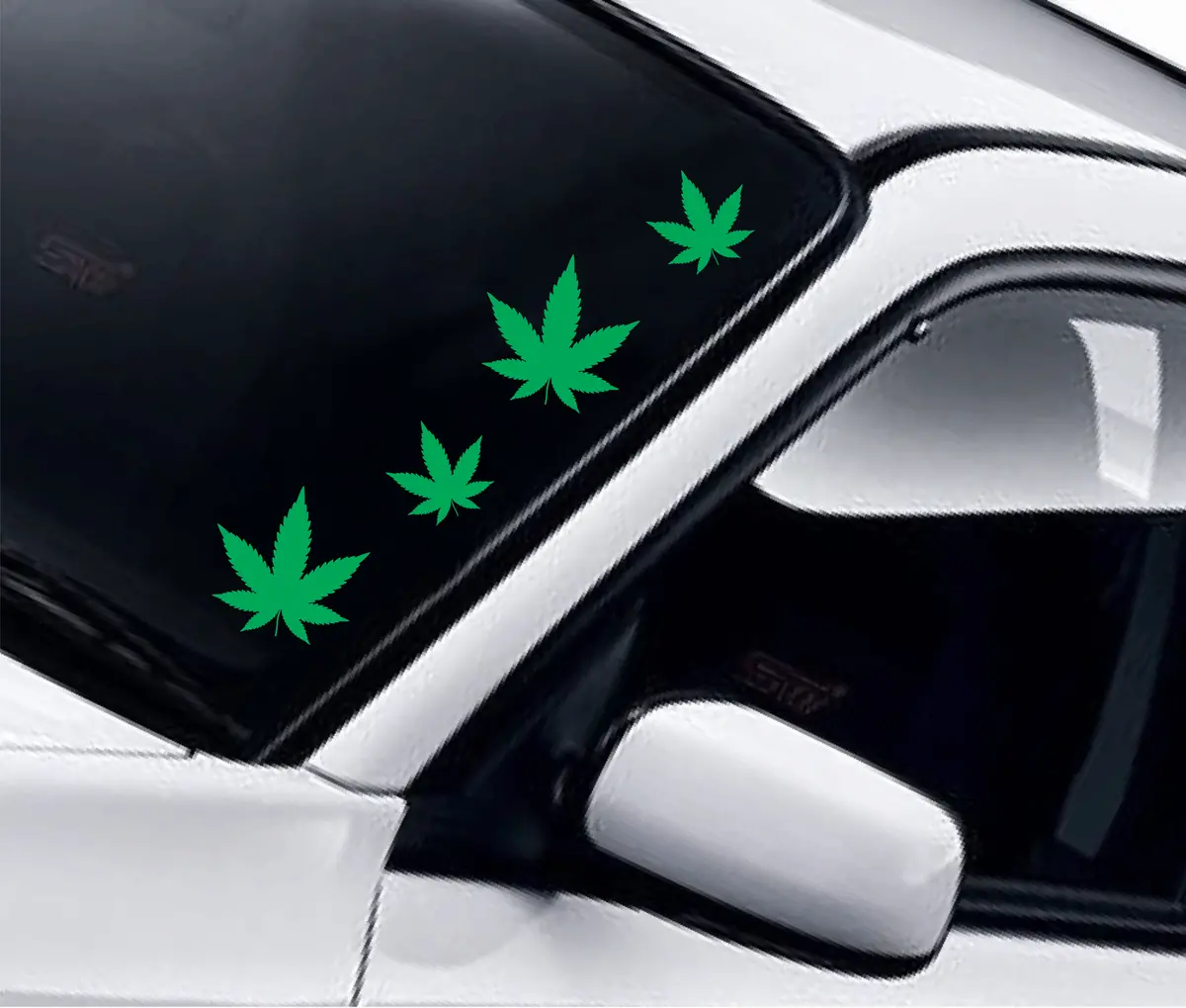 Weed Leaf Set Of 20 Wall Decal Car Truck Window Windshield Jdm Sticker Vinyl Lettering Quote Boy Girl Funny Racing Sadboyz Sadgirlz Love Broken Heart Club Stoner 1