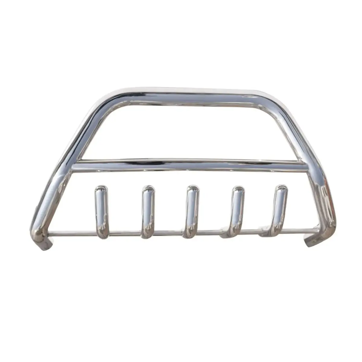 Omac Usa Bull Bar Push Front Bumper Grille For Cars – Fits 2009–2011 Vw Tiguan (Silver, 1Pc) 1