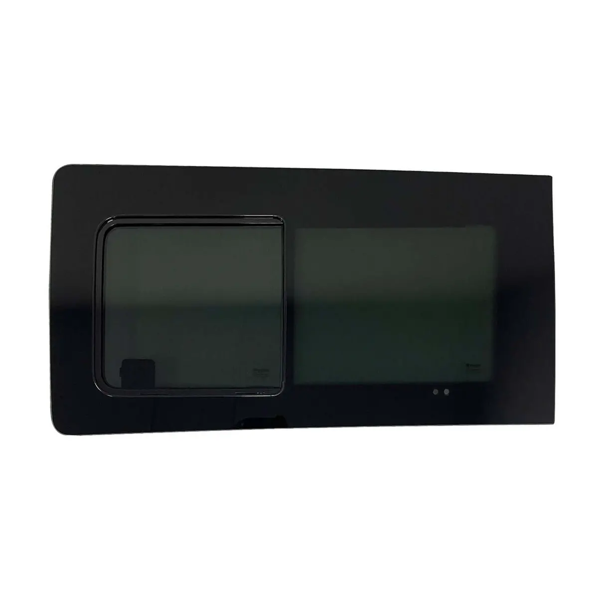 Omac Usa Front Left Side Sliding Window Glass For Cargo Van – Fits 2016–2024 Mercedes Metris L2/L3 – Black Tempered Replacement Auto Glass (1 Pc) 1