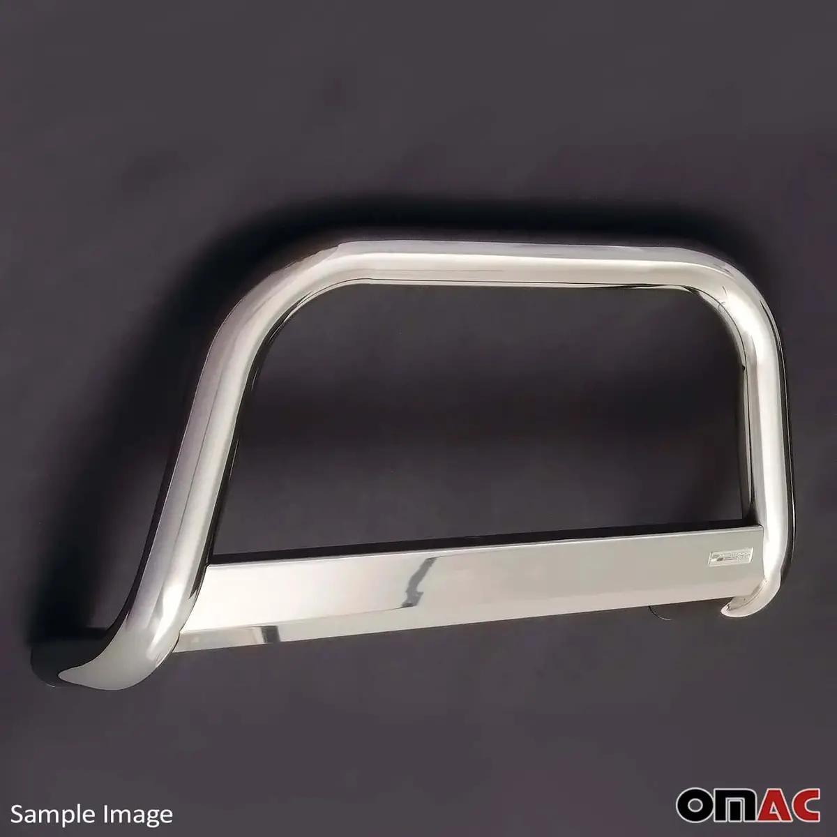 Omac Usa Front Bull Bar For Jeep Renegade – Fits 2015–2018 – Push Front Bumper Grille, Silver Stainless Steel, 1-Pc 1
