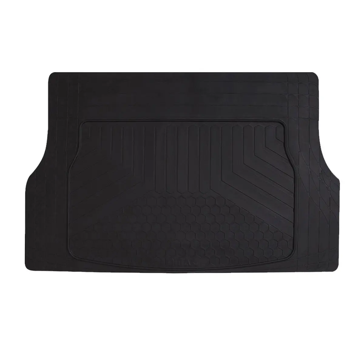 Omac Usa Semi-Custom Rubber Cargo Mat Liner For Cars – Fits With Buick (1 Pc, All Weather, Black) 1