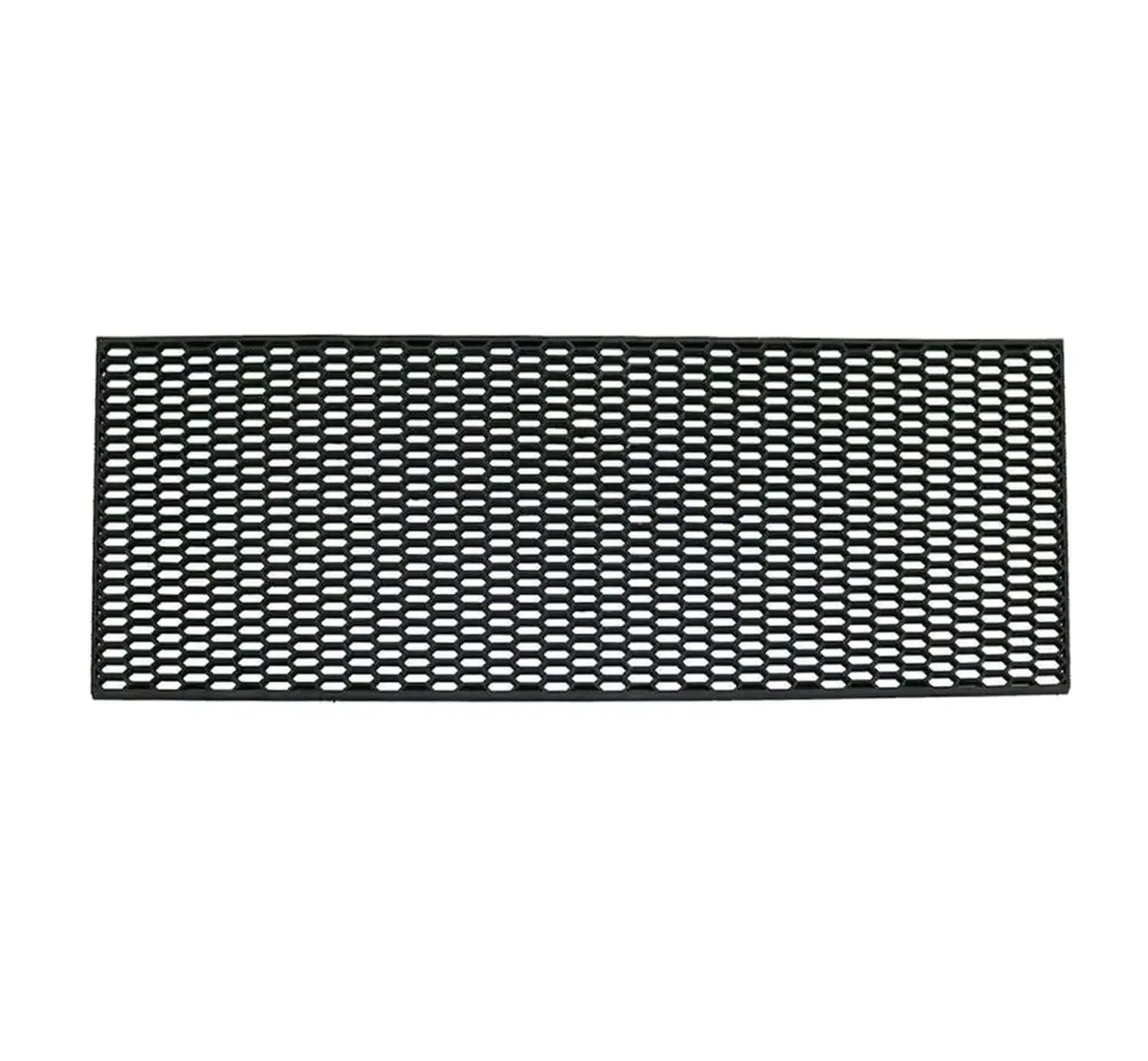 Omac Usa Universal Honeycomb Mesh Grill Insert – Trimmable Black Abs Plastic Spoiler Bumper Protector 1