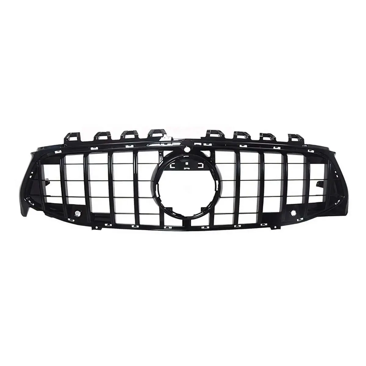 Omac Usa Front Bumper Grille For Cars – Fits 2020–2024 Mercedes Cla C118 (Black, 1Pc) 1