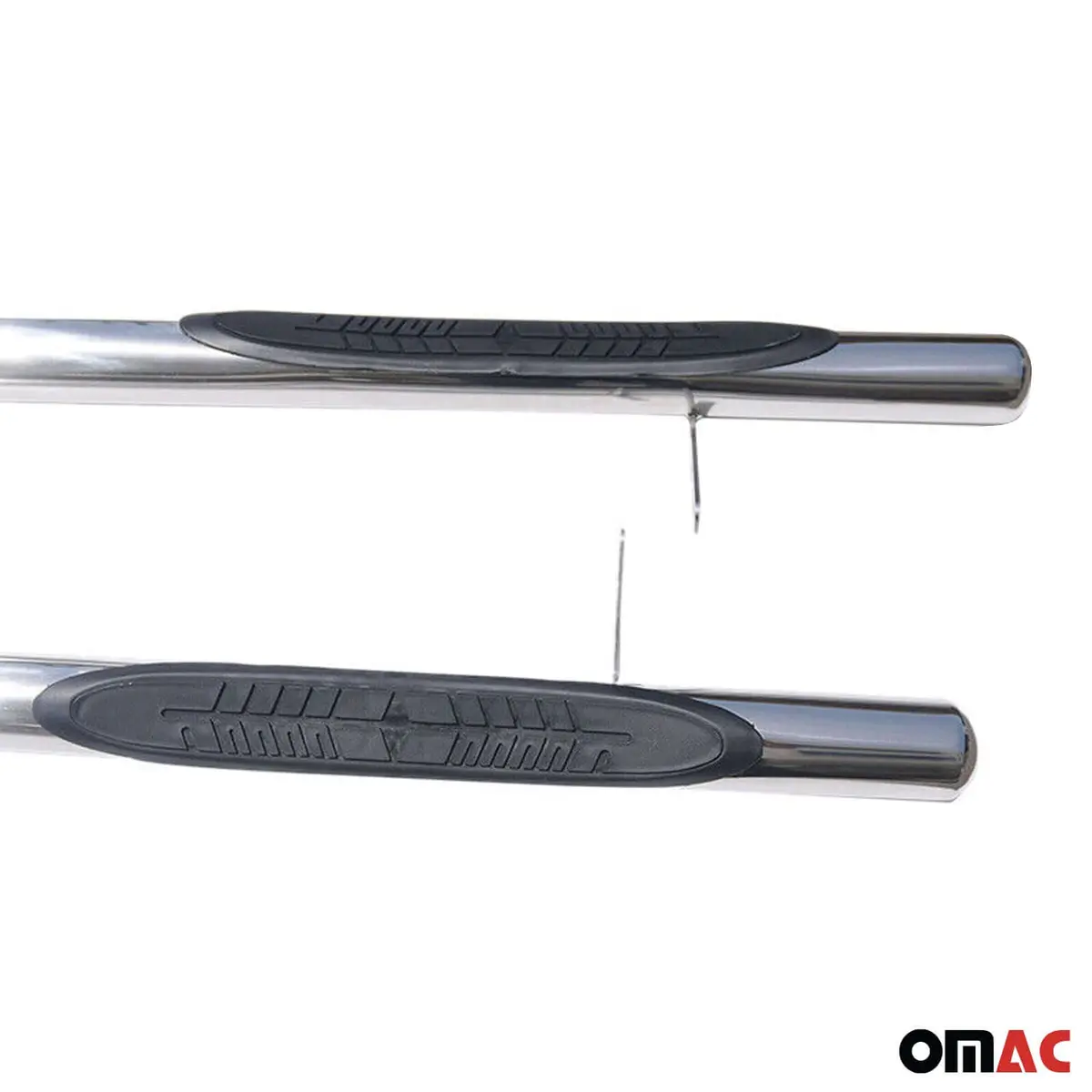 Omac Usa Stainless Steel Running Boards, Side Steps For Suv – Fits With 2015-2024 Jeep Renegade – Silver, Grey (2 Pcs) 1