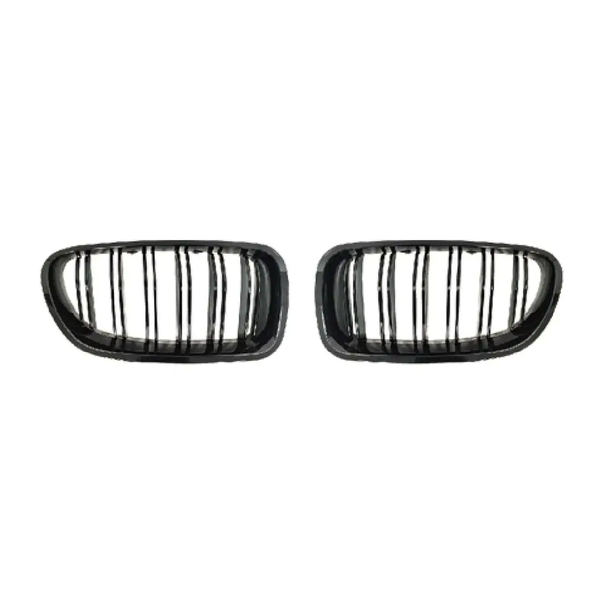 Omac Usa Front Kidney Grille For Cars – Fits 2010–2016 Bmw 5 Series F10 / F10 M5 F11 (Gloss Black, 2Pcs) 1