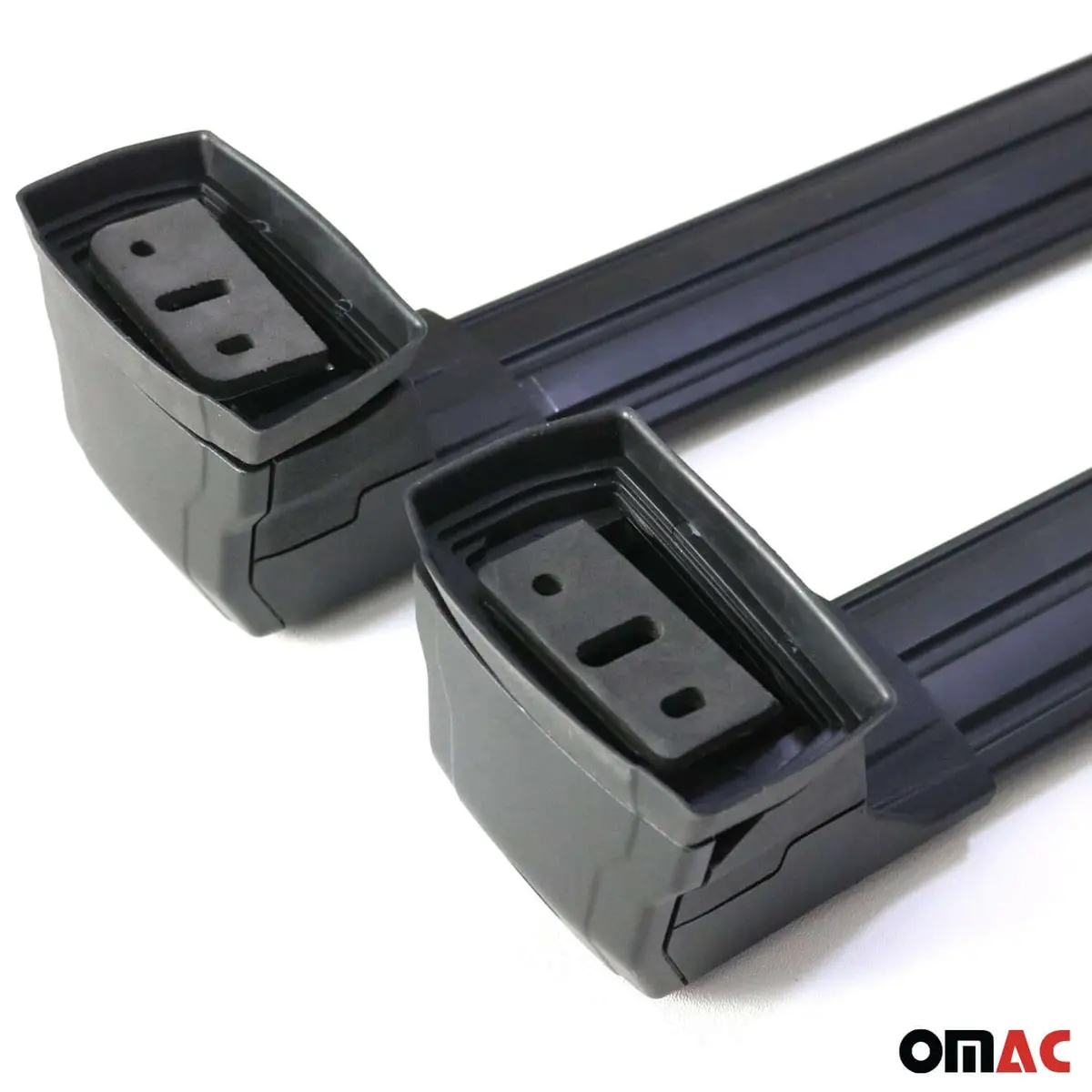 Omac Usa Roof Rack Cross Bars For Car – Fits 2020-2025 Kia Soul (Excludes Models Without Oem Fixed Points) – Aluminium Black (2 Pcs) 1