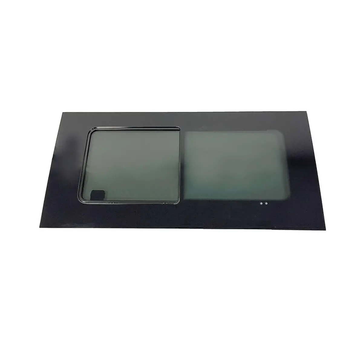 Omac Usa Sliding Window Glass Front Left Side – Fits 2014–2024 Ram Promaster L2/L3/L4 – Black Tempered Auto Glass Replacement (1 Pc) 1