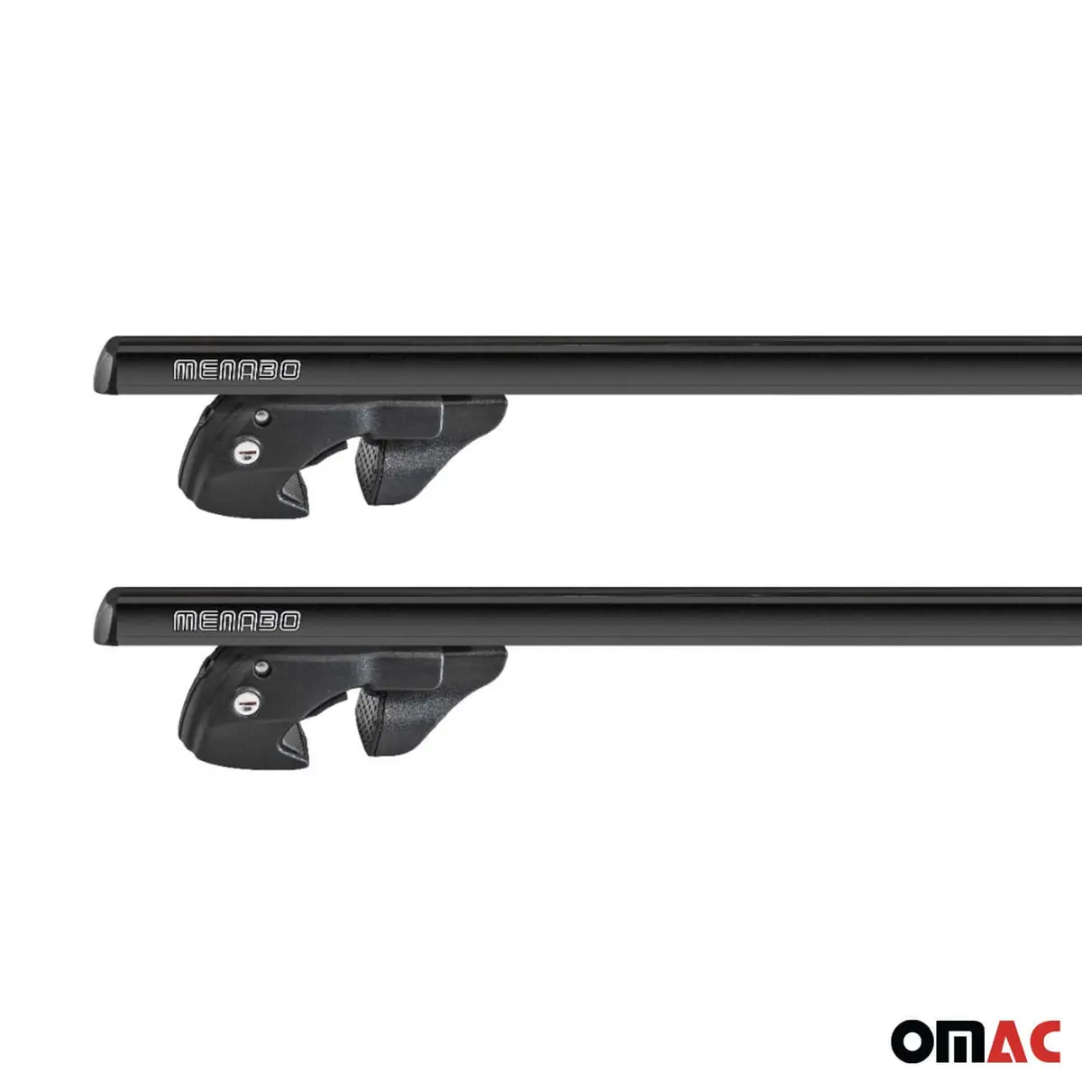 Omac Usa Roof Rack Cross Bars For Suv – Fits With 2010–2024 Toyota 4Runner – Aluminium Black (2 Pcs) 1