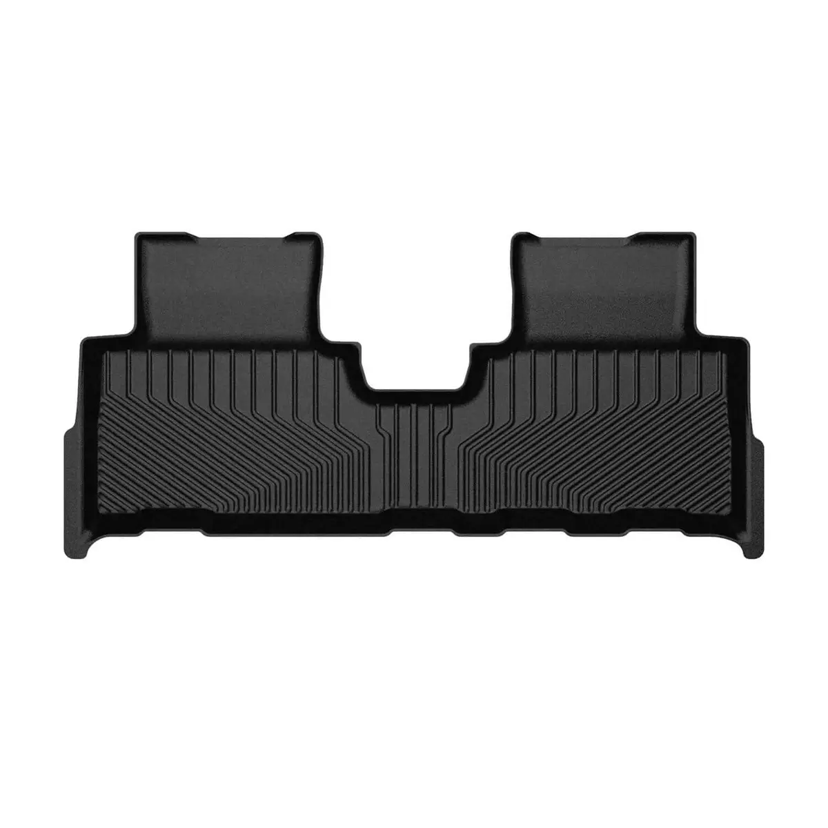 Omac Usa Premium Rear Floor Mats Liners For Suv – Fits 2018–2024 Gmc Terrain / Terrain Denali – Second Row All Weather Heavy Duty Black 1