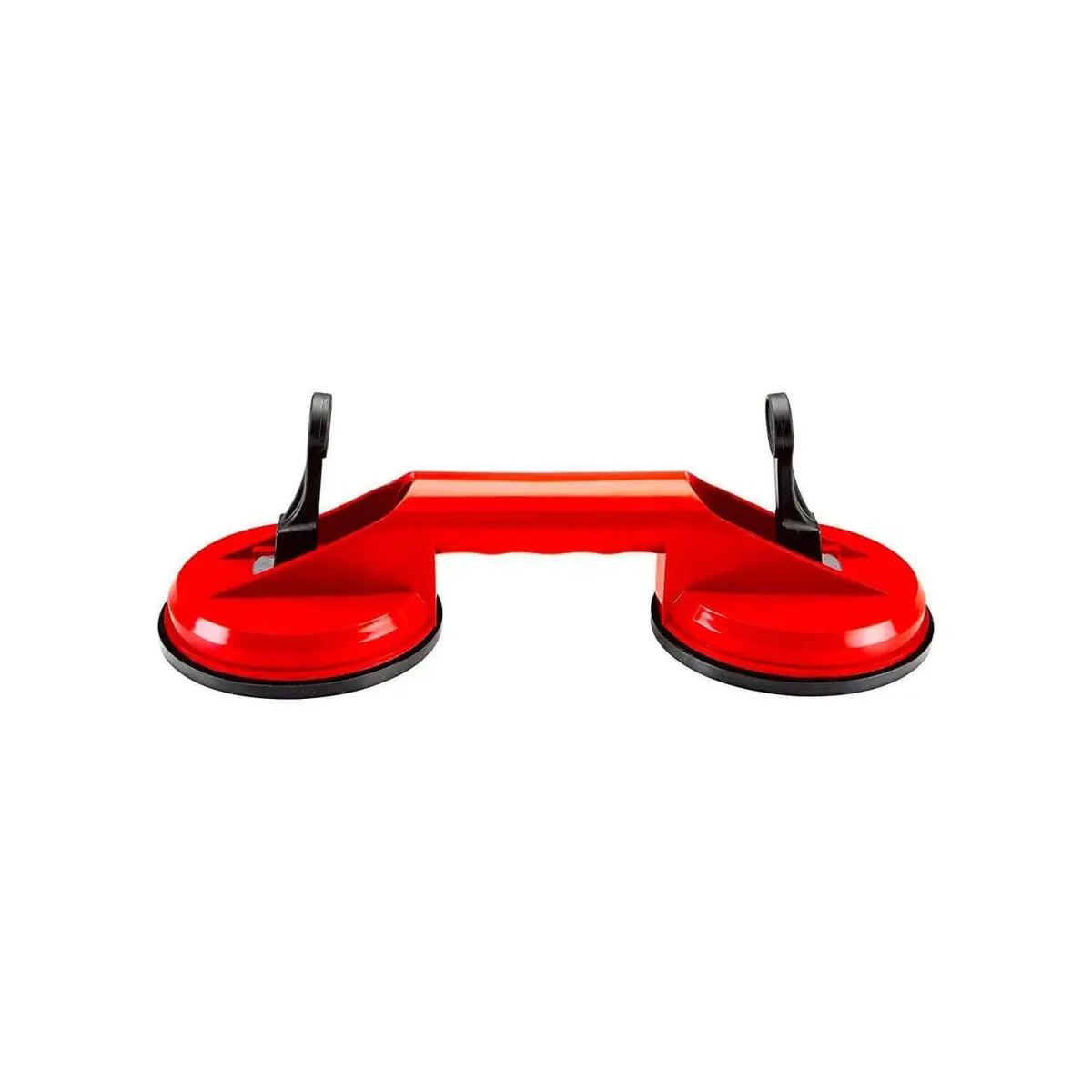 Omac Usa Double Suction Cup Vacuum Lifter – Glass, Granite & Mirror Handle Grip Tool – Heavy-Duty Abs & Rubber, Red (1 Pc) 1