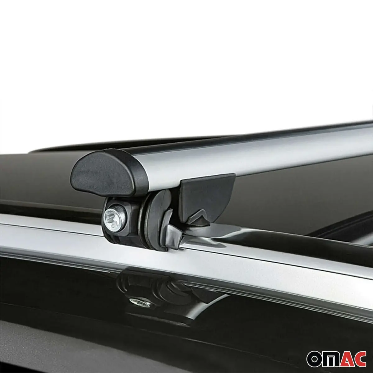 Omac Usa Roof Rack Cross Bars For Car – Fits 2014-2018 Bmw X5 F15 (Excludes Models Without Oem Fixed Points) – Aluminium Silver (2 Pcs) 1