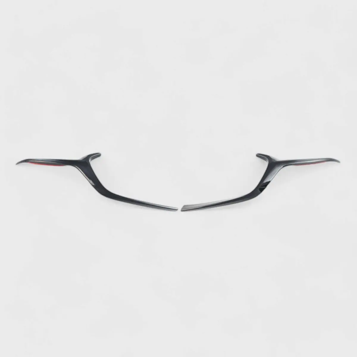Omac Usa Grille Overlay For Sedan – Fits 2019-2025 Mazda 3 – Gloss Black Abs Plastic (2 Pcs) 1