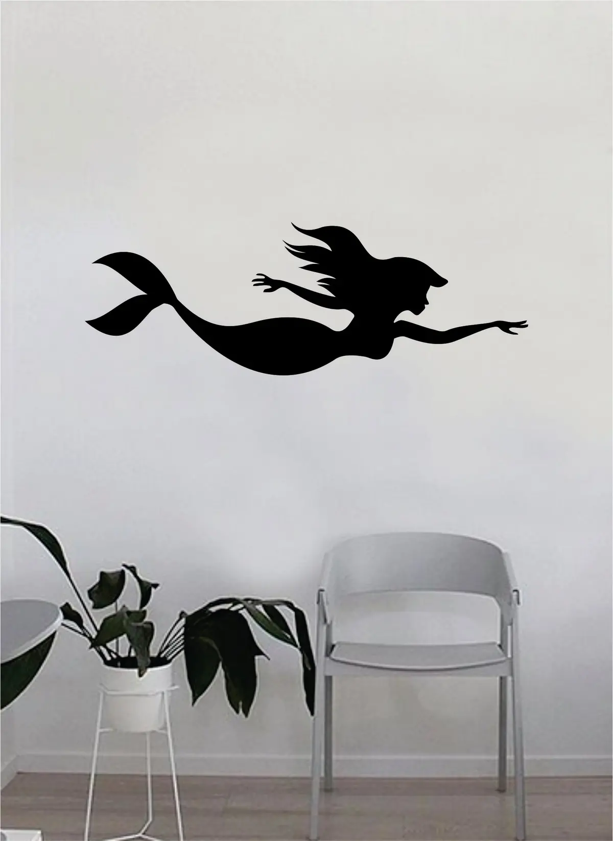 Mermaid V5 Wall Decal Home Decor Art Vinyl Sticker Bedroom Room Baby Teen Girls Ocean Beach Cute School Nursery 1