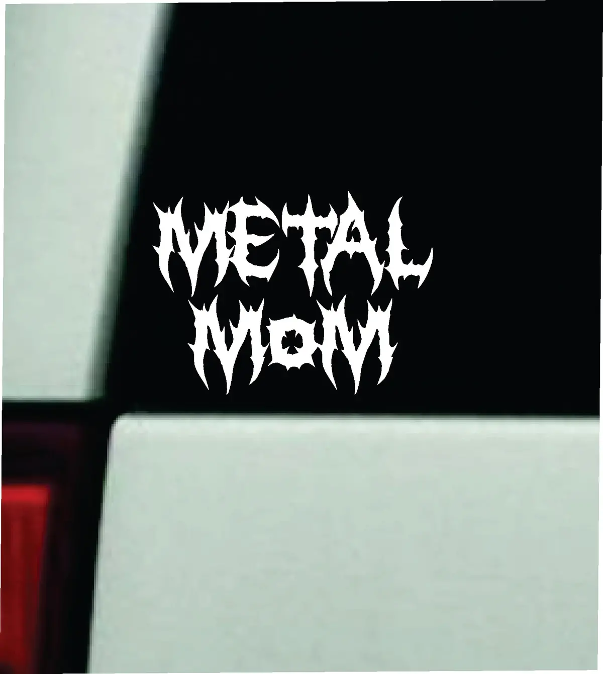 Metal Mom V2 Car Decal Truck Window Windshield Mirror Rearview Jdm Bumper Sticker Vinyl Quote Girls Funny Girls Men Music Emo Goth Screamo Hardcore Metal Rock Bands Lyrics Blegh 1