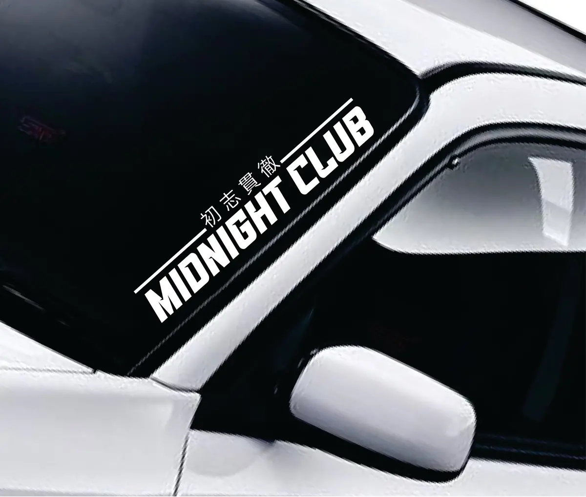 Midnight Club Car Decal Truck Window Windshield Banner Jdm Sticker Vinyl Quote Funny Sadboyz Racing Club Meets 1