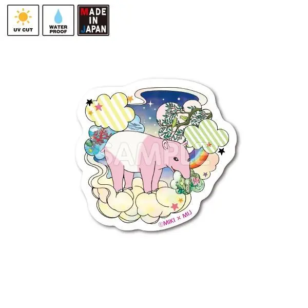 Miki004　ステッカー　Miki 1