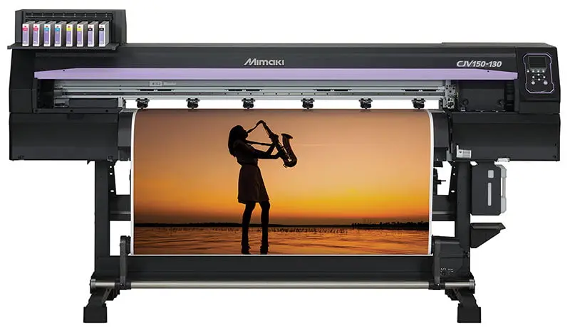 $239/Month - Brand New Cjv150-130 54" Mimaki Vivid Orange (Optional White/Silver) Inches Print/Cut Commercial Large Format Eco-Solvent Printer/ Die Cutting Plotter 1