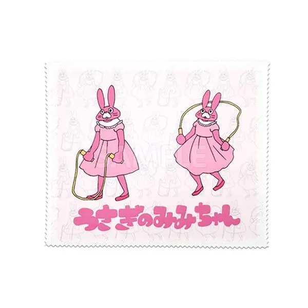 Mimi504mf　マイクロファイバークロス　うさぎのみみちゃん　メガネ拭き 1