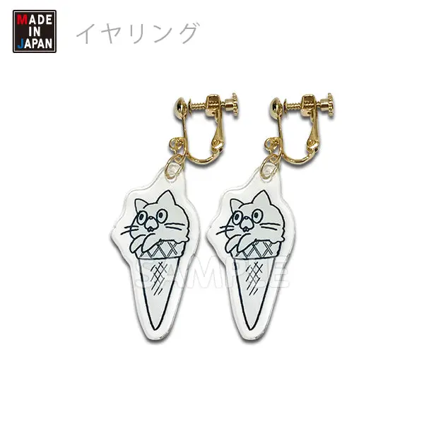 Mimi525ear　アクリルイヤリング　うさぎのみみちゃん 1