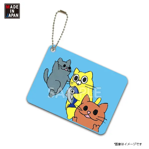 Mimi569ak　アクキー　うさぎのみみちゃん　ネコチャン 1