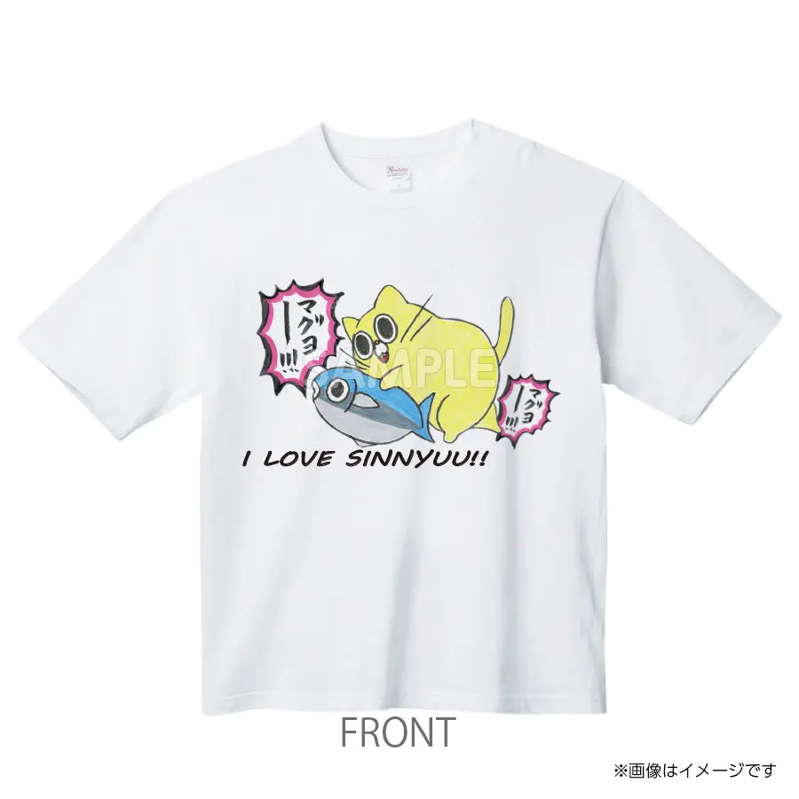 Mimi570tw　Tシャツ　うさぎのみみちゃん　ネコチャン 1