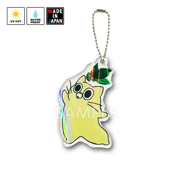 Mimi590hak　ホログラムアクキー　うさぎのみみちゃん　ネコチャン 1