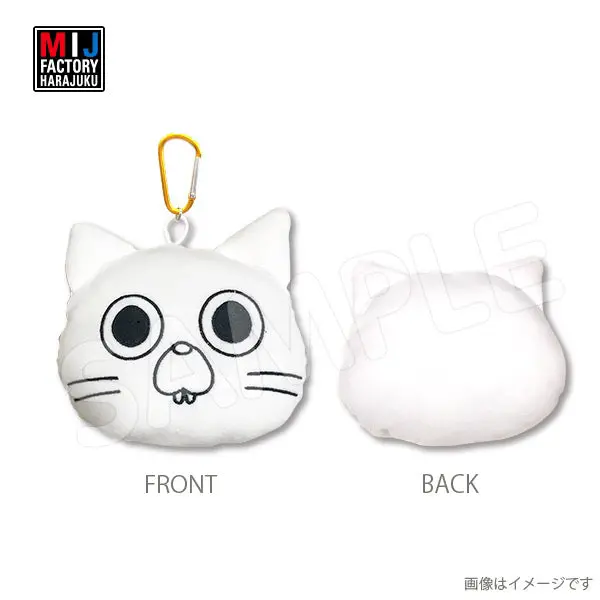 Mimi600pu　ぬいぐるみポーチ　うさぎのみみちゃん　ネコチャン 1