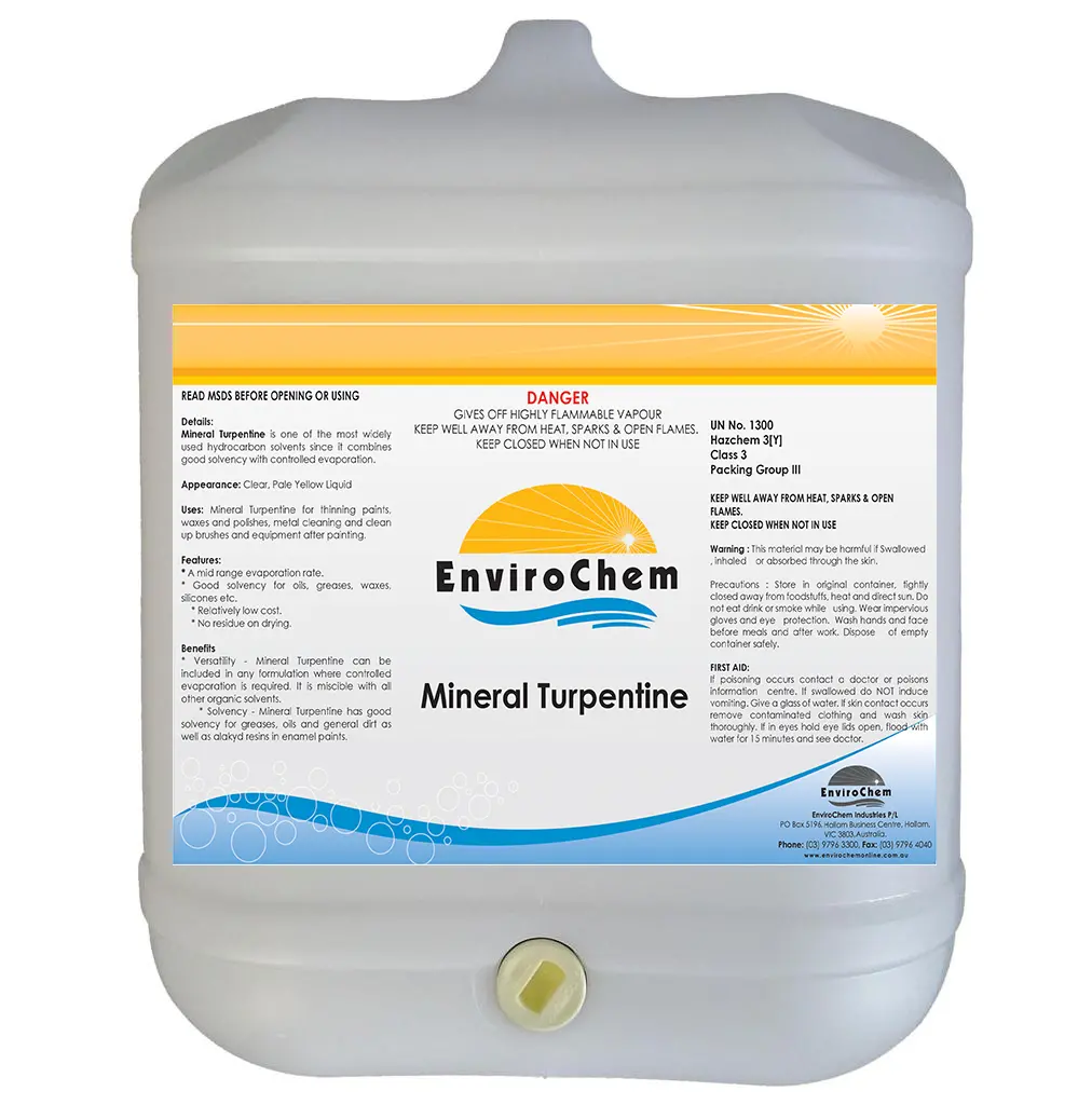 Mineral Turpentine (Turps) 2