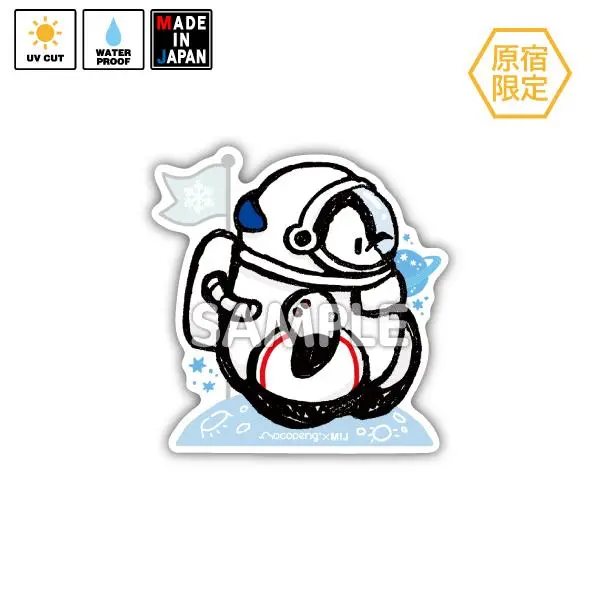 Mocop050　★原宿限定★　ステッカー　もこぺん 1