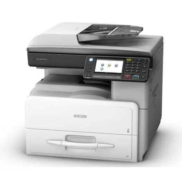 $17/Month Ricoh B/W Mp 305Spf 305 Spf (Low Meter) Multifunction Desktop Laser Printer, Copier, Scanner 1