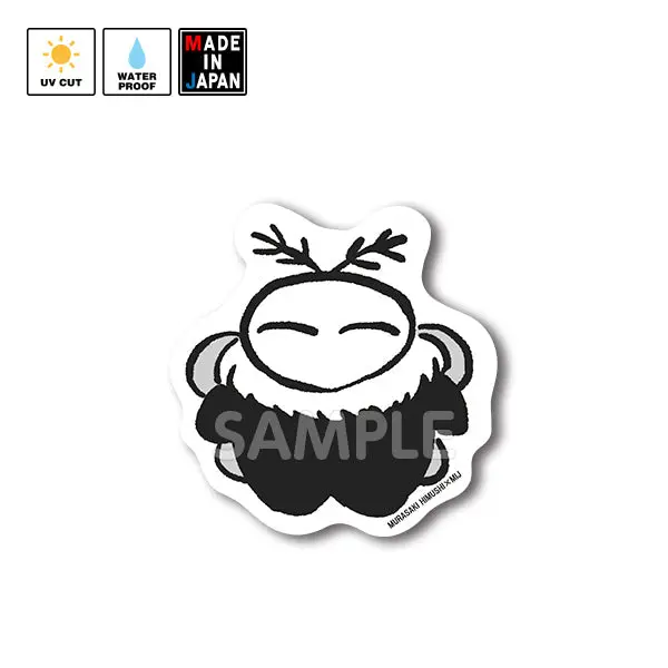 Murasaki009　ステッカー　ムラサキヒムシ 1