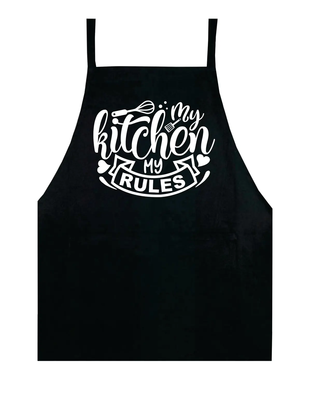 My Kitchen My Rules V2 Apron Bbq Barbeque Cook Grill Chef Bake Food Funny Gift Men Girls Mom Dad Gift 1