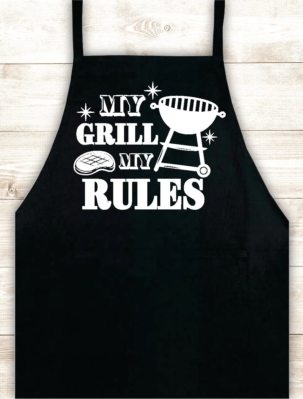 My Grill My Rules Apron Heat Press Vinyl Bbq Barbeque Cook Grill Chef Bake Food Kitchen Funny Gift Men Women Dad Mom Family Cookout 1