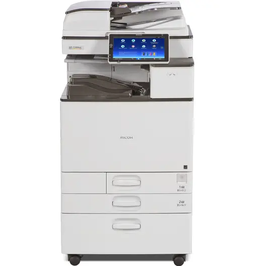 $49.95/Month Ricoh Monochrome Im C2555 Multifunction B/W Office Laser Printer Copier Scanner 11X17/12X18, Ipad Style Lcd 1