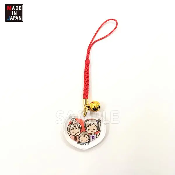 Naco502as　アクリル根付　Naco　ナコとムスメらあとダンナ 1