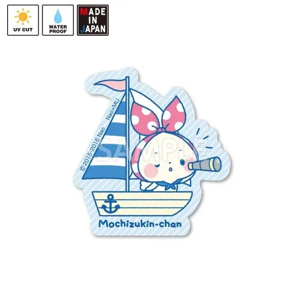 Nao002　ステッカー　Nao　もちずきんちゃん 1